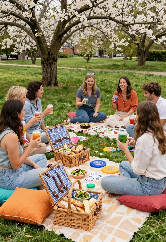 10 Spring Engagement Party Ideas with Fresh Bright Vibes 2 10 Spring Engagement Party Ideas with Fresh Bright Vibes 2. Picnic Style Engagement Party 0