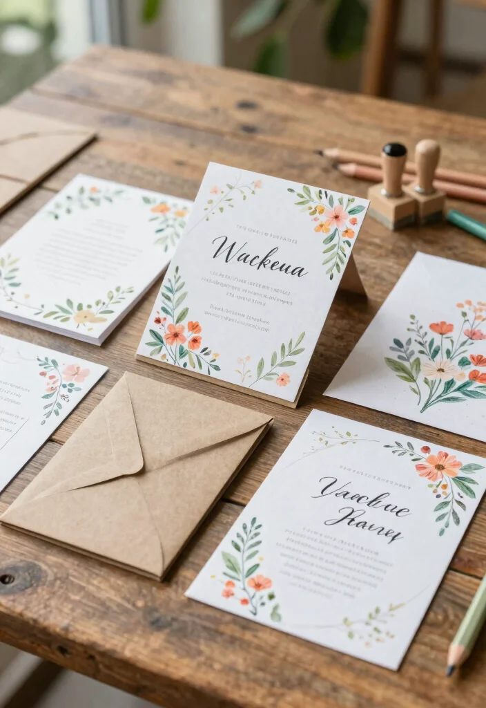 10 Spring Engagement Party Ideas with Fresh Bright Vibes 14 10 Spring Engagement Party Ideas with Fresh Bright Vibes 4. DIY Eco Friendly Invitations 0