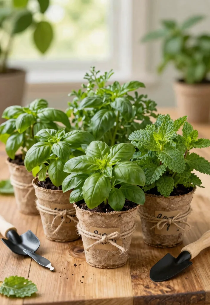 10 Spring Engagement Party Ideas with Fresh Bright Vibes 26 10 Spring Engagement Party Ideas with Fresh Bright Vibes 6. Fresh Herb Favors 0