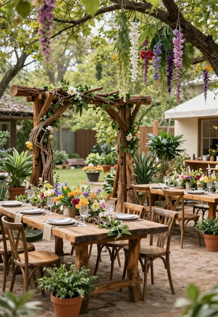 10 Spring Engagement Party Ideas with Fresh Bright Vibes 49 10 Spring Engagement Party Ideas with Fresh Bright Vibes 9. Nature Inspired Decor 0
