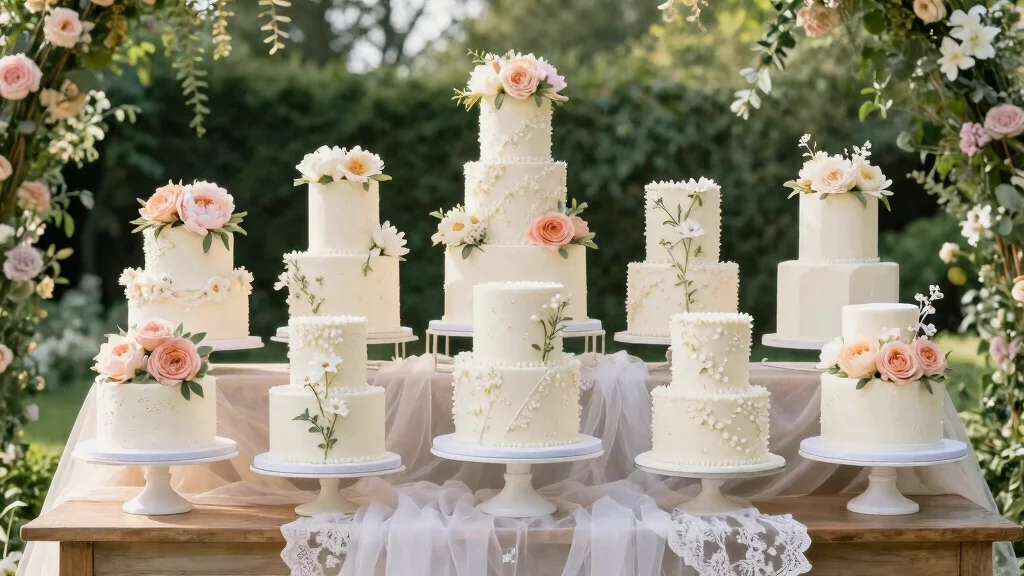10 Three Tier Wedding Cake Ideas for Traditional Celebrations