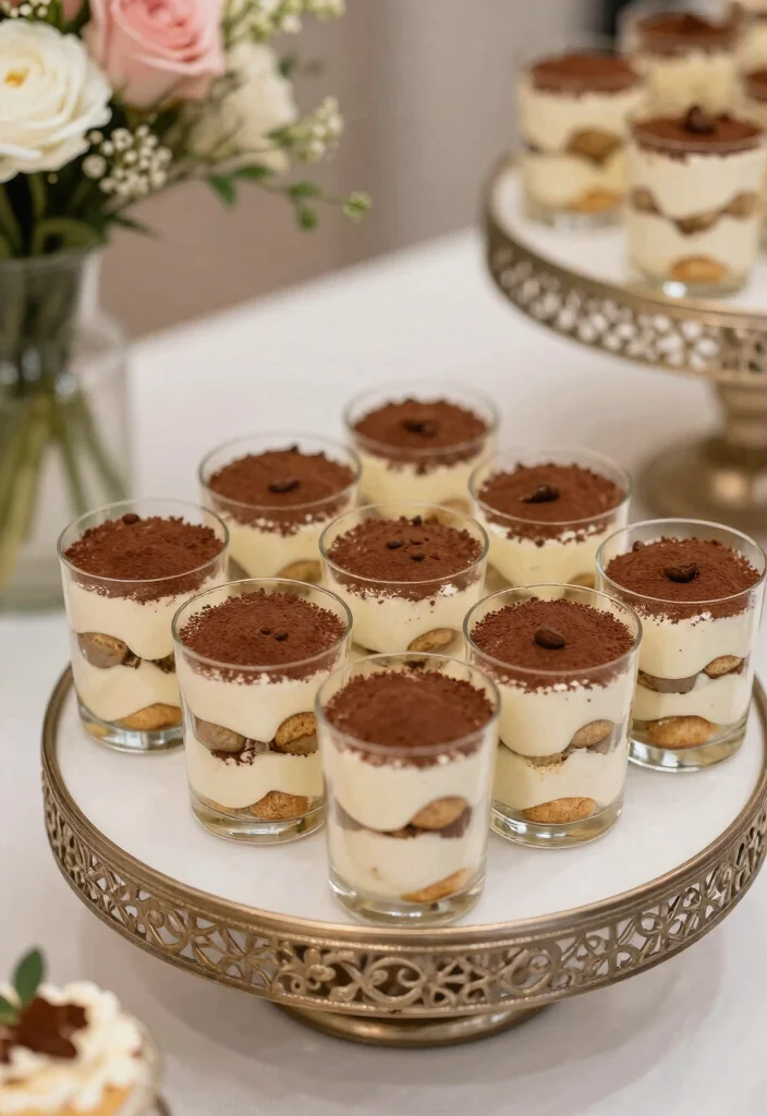 10 Tiramisu Wedding Cake Ideas for Italian Dessert Lovers 8. Tiramisu Trifle 0