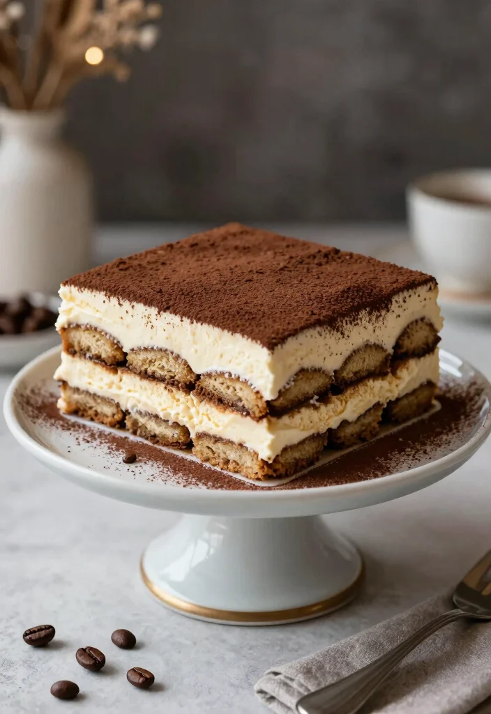 10 Tiramisu Wedding Cake Ideas for Italian Dessert Lovers 9. Tiramisu Ice Cream Cake 0