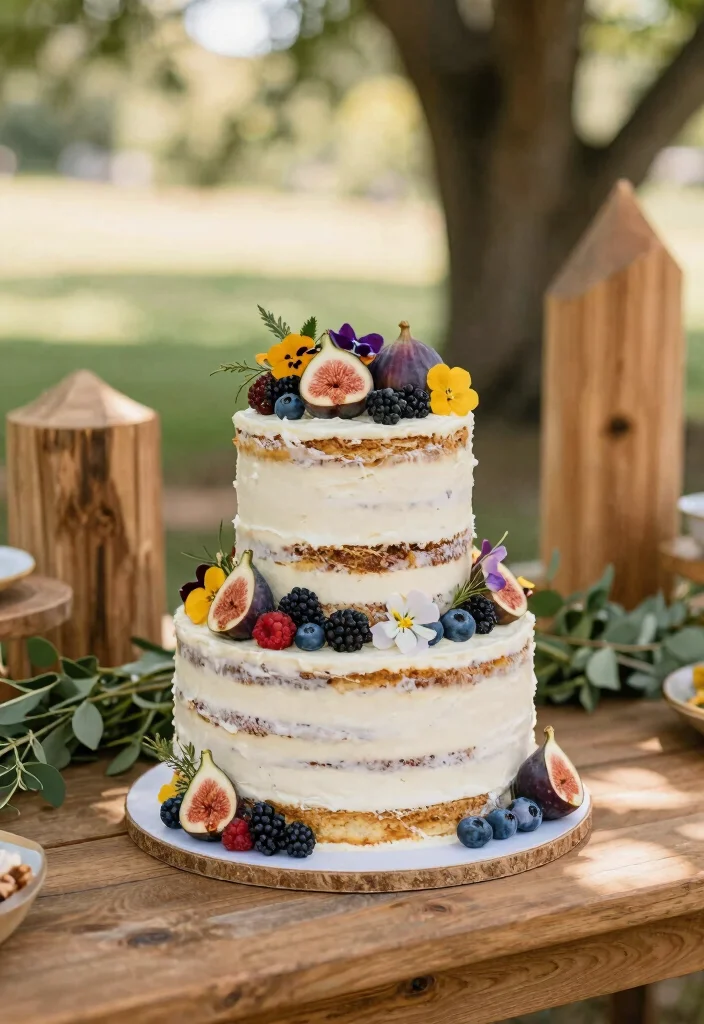 10 Wedding Anniversary Cake Design Ideas for Special Milestones 12 10 Wedding Anniversary Cake Design Ideas for Special Milestones 2. Rustic Charm 0