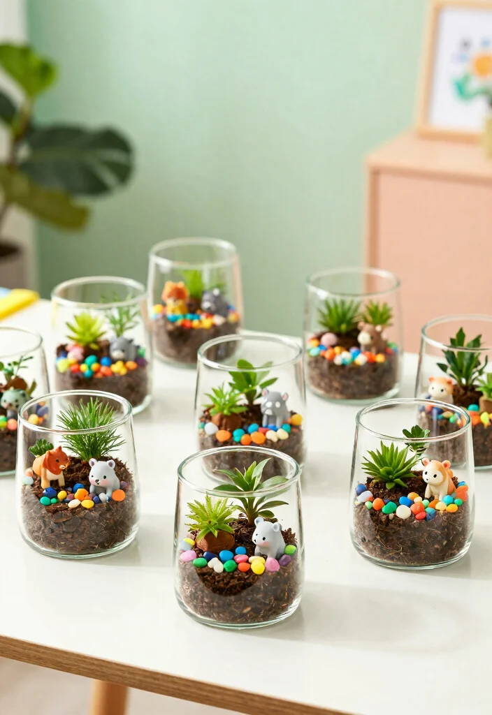 10 Wedding Favor Ideas for Kids That Are Fun and Age Appropriate 1 10 Wedding Favor Ideas for Kids That Are Fun and Age Appropriate 1. Mini Terrarium Kits 0