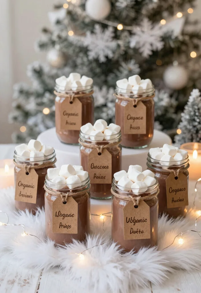10 Winter Wedding Favor Ideas for Cozy Cold Season Weddings 13 10 Winter Wedding Favor Ideas for Cozy Cold Season Weddings 3. Organic Hot Cocoa Mix 0