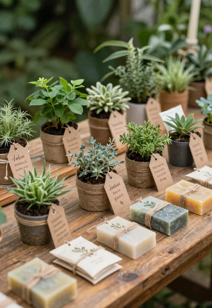 12 Backyard Engagement Party Ideas for Casual Outdoor Celebrations 27 12 Backyard Engagement Party Ideas for Casual Outdoor Celebrations 7. Nature Inspired Favors 0
