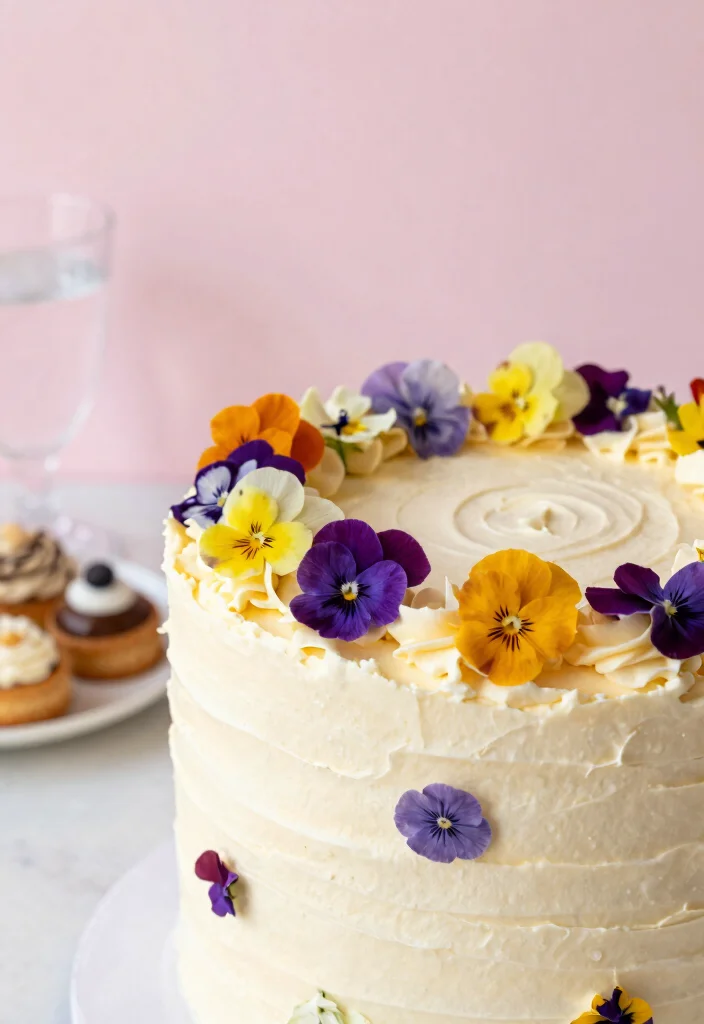 12 Boho Wedding Cake Ideas with Natural and Soft Details 2 12 Boho Wedding Cake Ideas with Natural and Soft Details 2. Buttercream Dream with Edible Flowers 0