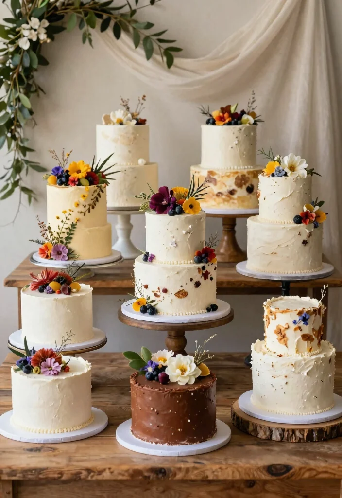 12 Boho Wedding Cake Ideas with Natural and Soft Details 63 12 Boho Wedding Cake Ideas with Natural and Soft Details Conclusion 0