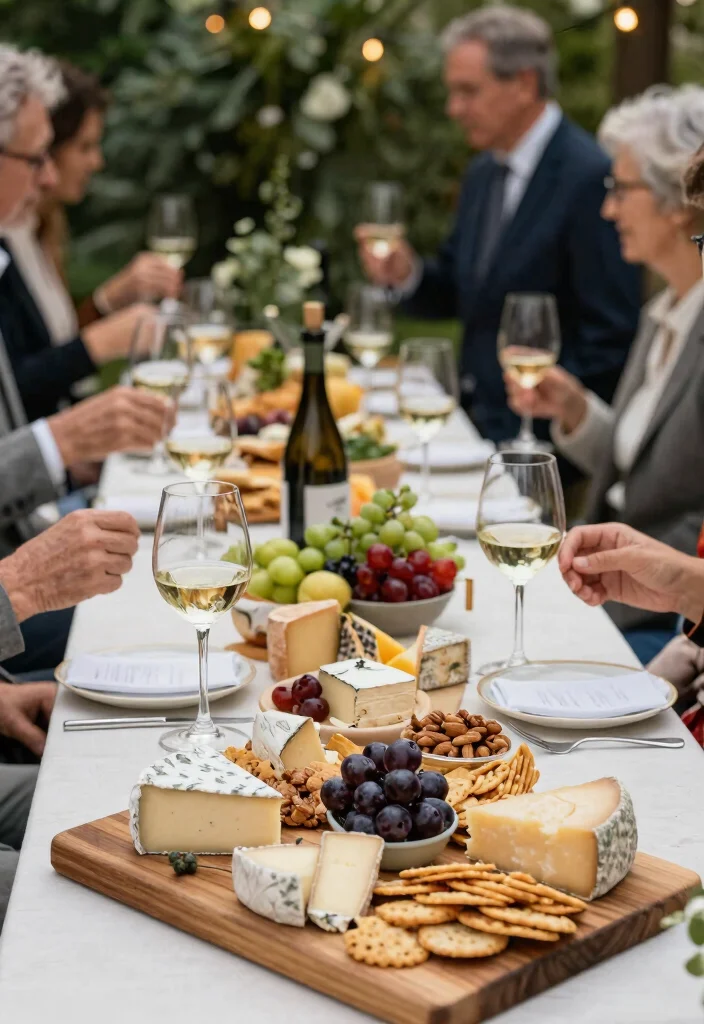 12 Casual Engagement Party Ideas That Feel Relaxed and Fun 4. Wine and Cheese Tasting 0