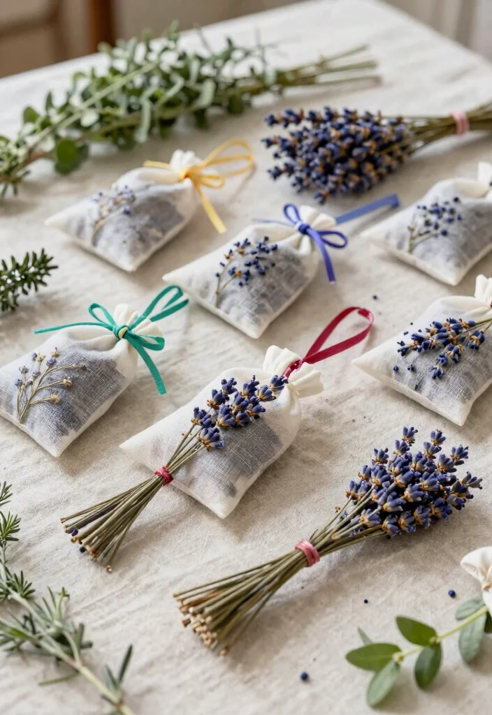 12 Cheap Wedding Favor Ideas That Still Feel Thoughtful 11. Scented Sachets 0