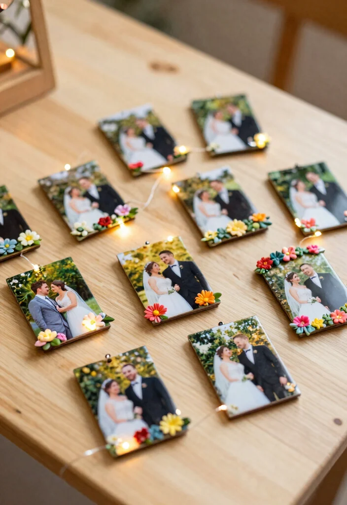 12 Cheap Wedding Favor Ideas That Still Feel Thoughtful 12. Customized Magnets 0