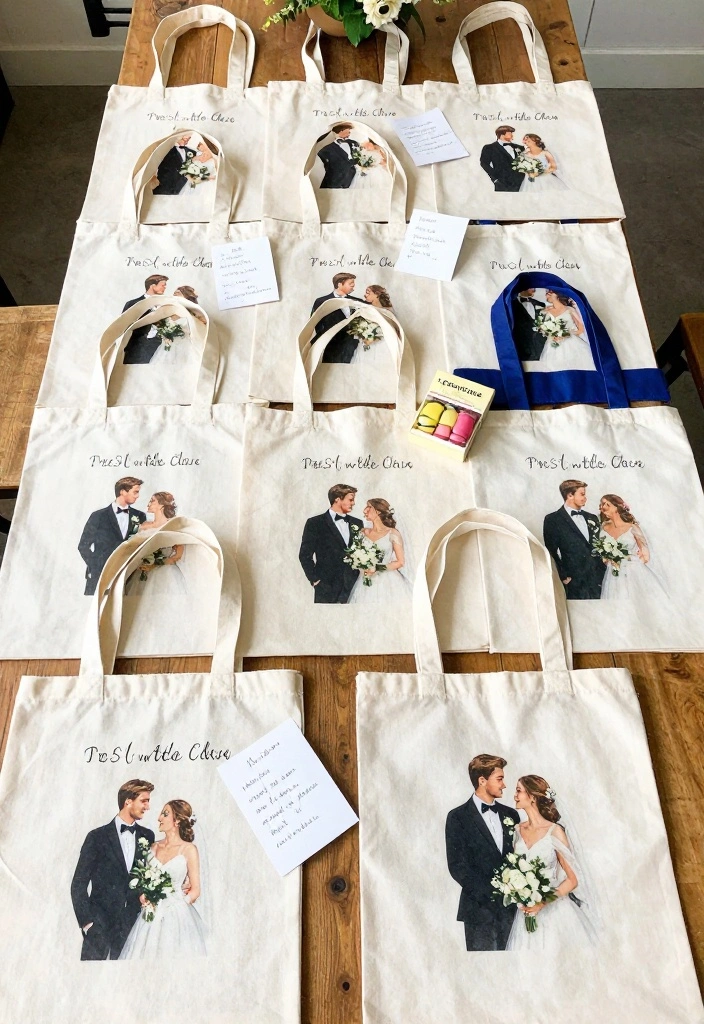 12 Cheap Wedding Favor Ideas That Still Feel Thoughtful 7. Reusable Tote Bags 0