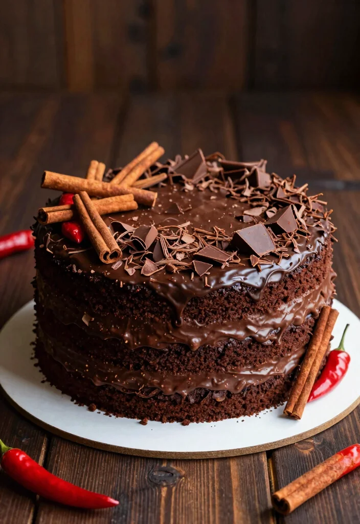 12 Chocolate Wedding Cake Ideas Guests Will Love 35 12 Chocolate Wedding Cake Ideas Guests Will Love 5. Spicy Chocolate Cake 0