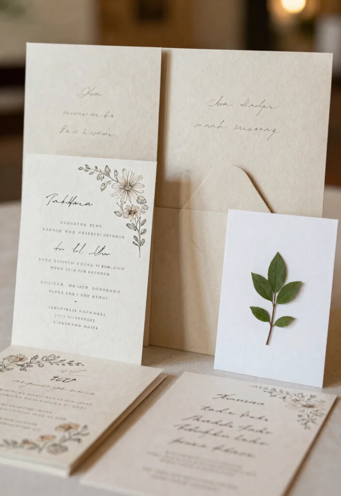 12 Church Wedding Decoration Ideas for Traditional Ceremonies 3 12 Church Wedding Decoration Ideas for Traditional Ceremonies 3. Recycled Paper Invitations 0