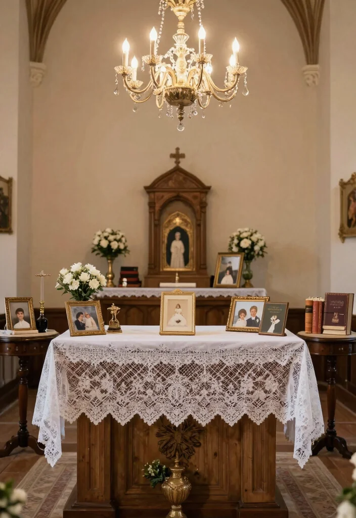 12 Church Wedding Decoration Ideas for Traditional Ceremonies 39 12 Church Wedding Decoration Ideas for Traditional Ceremonies 9. Vintage and Heirloom Touches 0