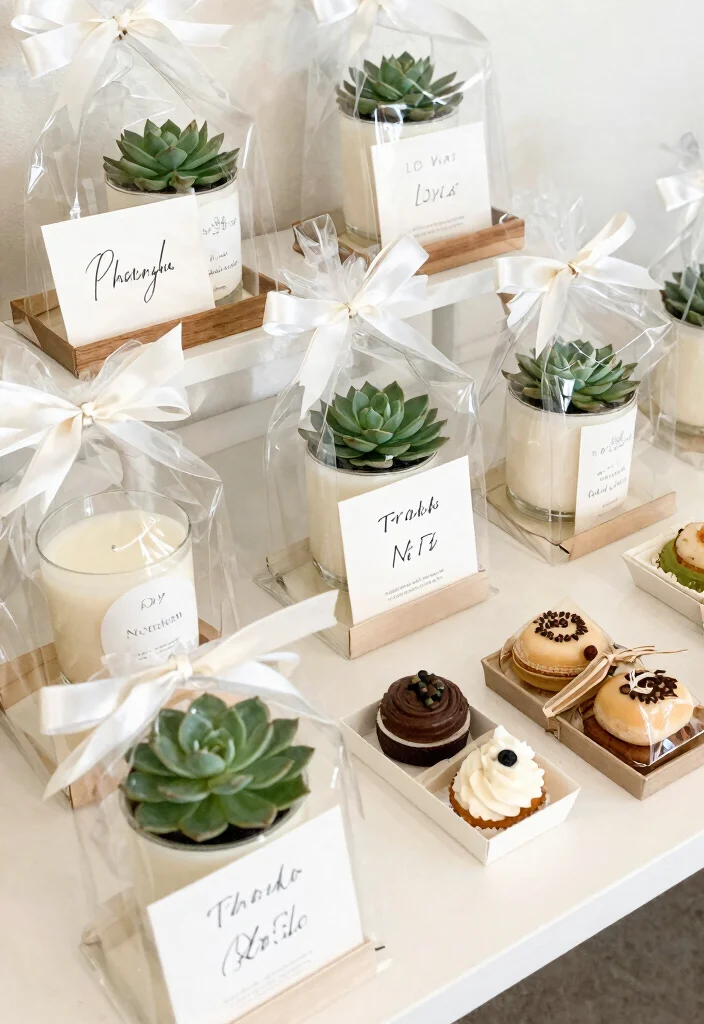 12 Classy Engagement Party Ideas for a Stylish Celebration 51 12 Classy Engagement Party Ideas for a Stylish Celebration 11. Elegant Favors with a Twist 0
