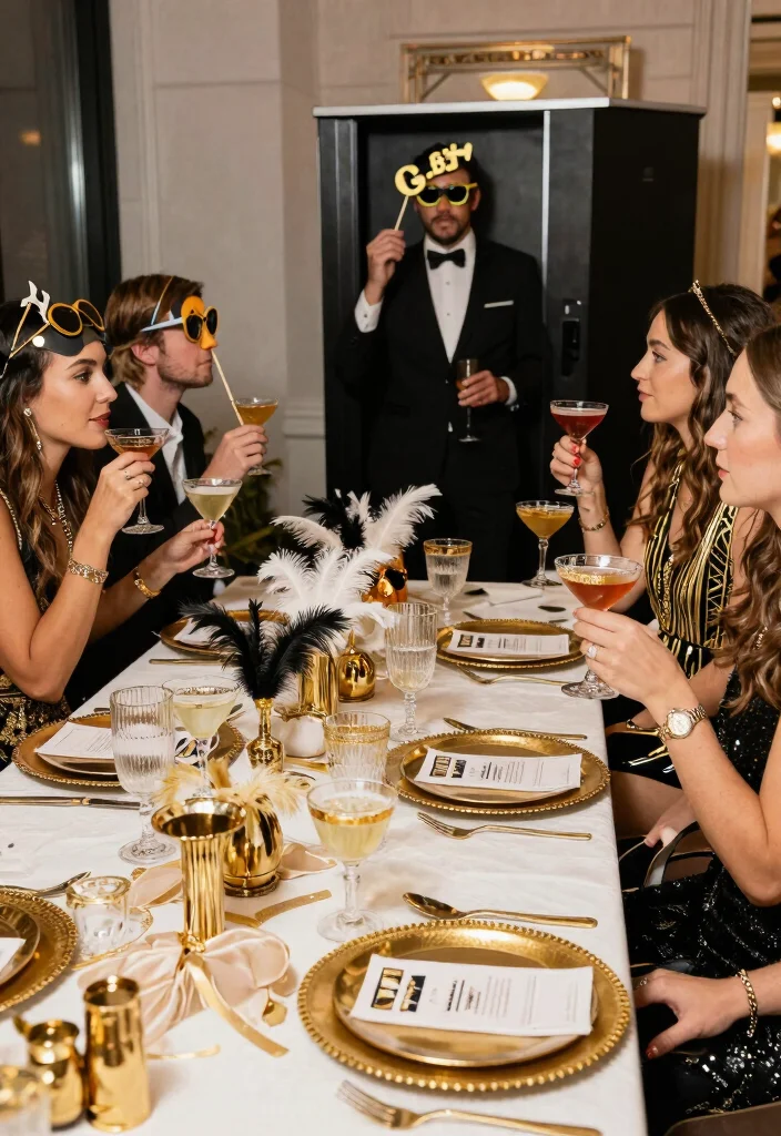 12 Classy Engagement Party Ideas for a Stylish Celebration 27 12 Classy Engagement Party Ideas for a Stylish Celebration 7. Themed Cocktail Party 0