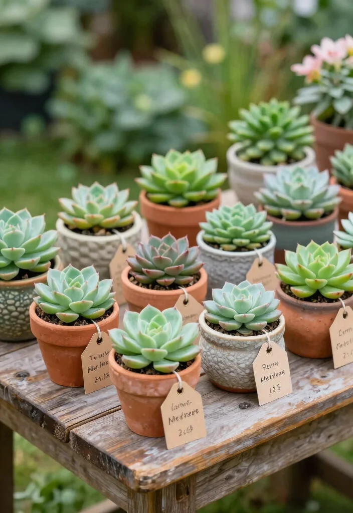 12 Destination Wedding Favor Ideas Guests Will Love to Pack Home 1. Mini Potted Succulents 0