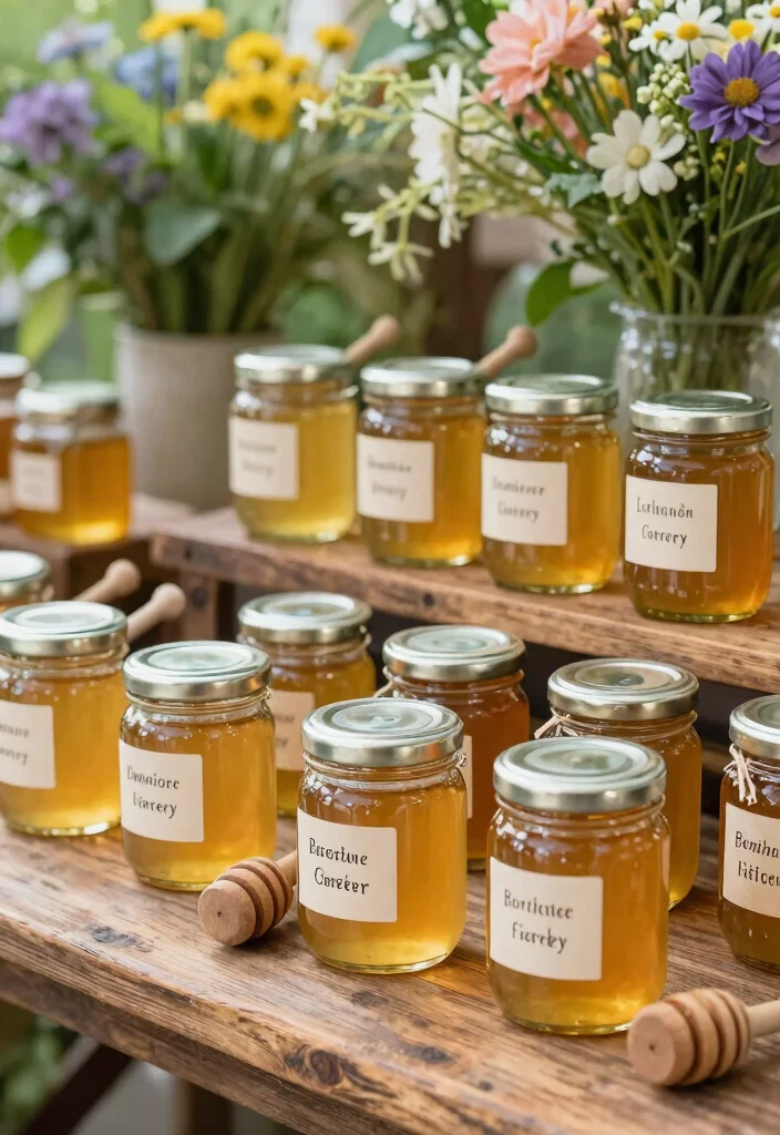 12 Destination Wedding Favor Ideas Guests Will Love to Pack Home 10. Local Honey Jars 0