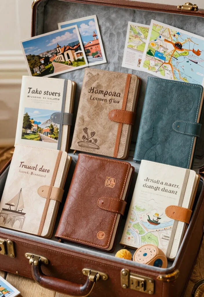 12 Destination Wedding Favor Ideas Guests Will Love to Pack Home 12. Travel Journals 0