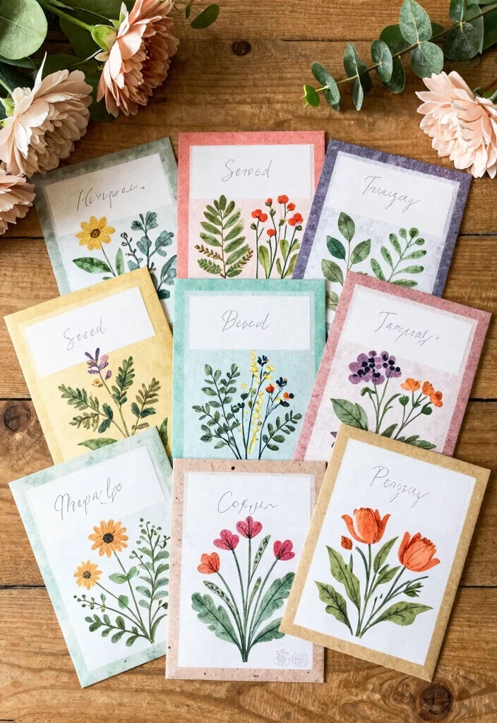 12 Destination Wedding Favor Ideas Guests Will Love to Pack Home 2. Personalized Seed Packets 0