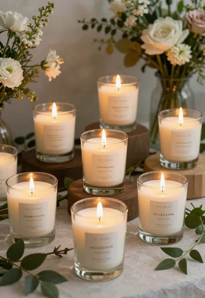 12 Destination Wedding Favor Ideas Guests Will Love to Pack Home 8. Eco Friendly Candles 0