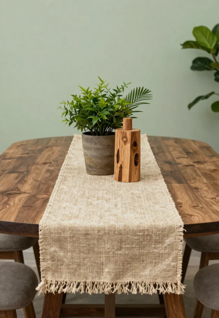 12 Eco Friendly Wedding Table Decoration Ideas for Round Tables 12. Eco Friendly Themed Decor 0