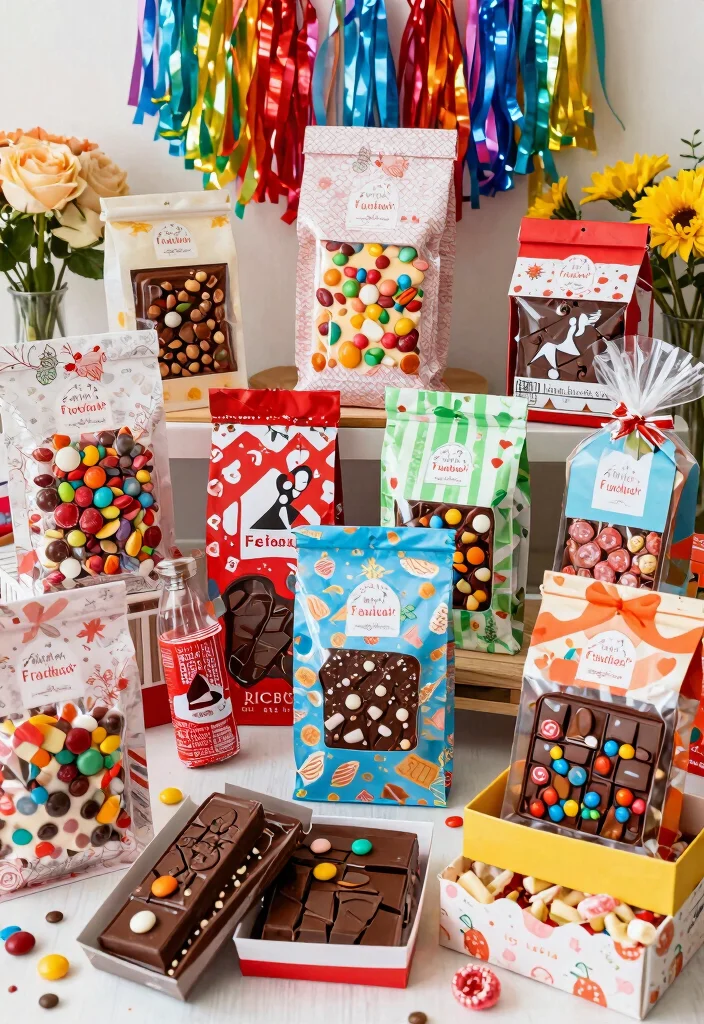 12 Edible Wedding Favor Ideas Guests Will Actually Enjoy 40 12 Edible Wedding Favor Ideas Guests Will Actually Enjoy 10. Sweet Treats Candies or Chocolate Bark 0