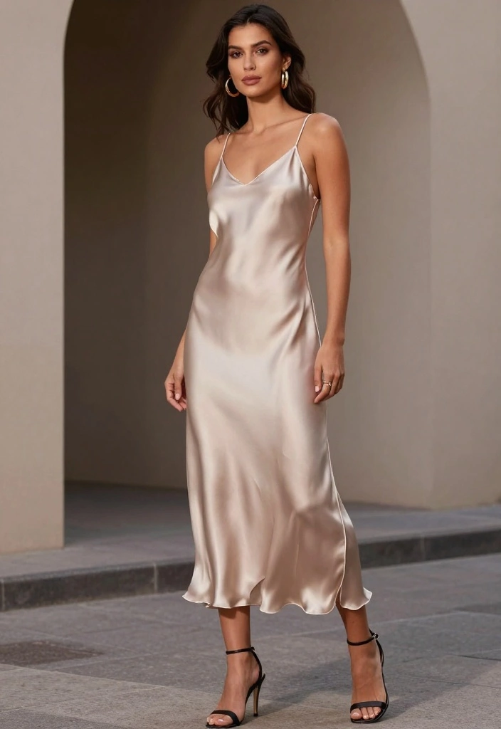12 Engagement Party Dress Ideas That Feel Elegant and Comfortable 2 12 Engagement Party Dress Ideas That Feel Elegant and Comfortable 2. Chic Slip Dress 0