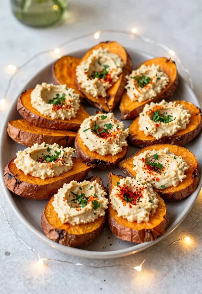 12 Engagement Party Food Ideas Guests Will Love and Remember 37 12 Engagement Party Food Ideas Guests Will Love and Remember 6. Sweet Potato Bites with Hummus 0