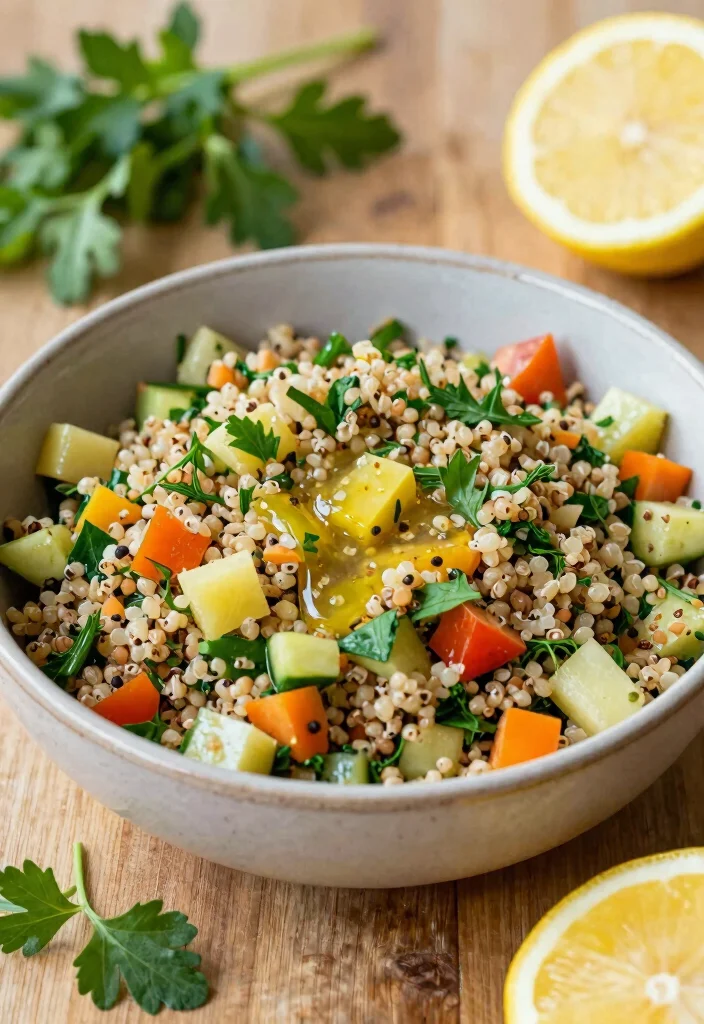 12 Engagement Party Food Ideas Guests Will Love and Remember 39 12 Engagement Party Food Ideas Guests Will Love and Remember 8. Lemon Herb Quinoa Salad 0