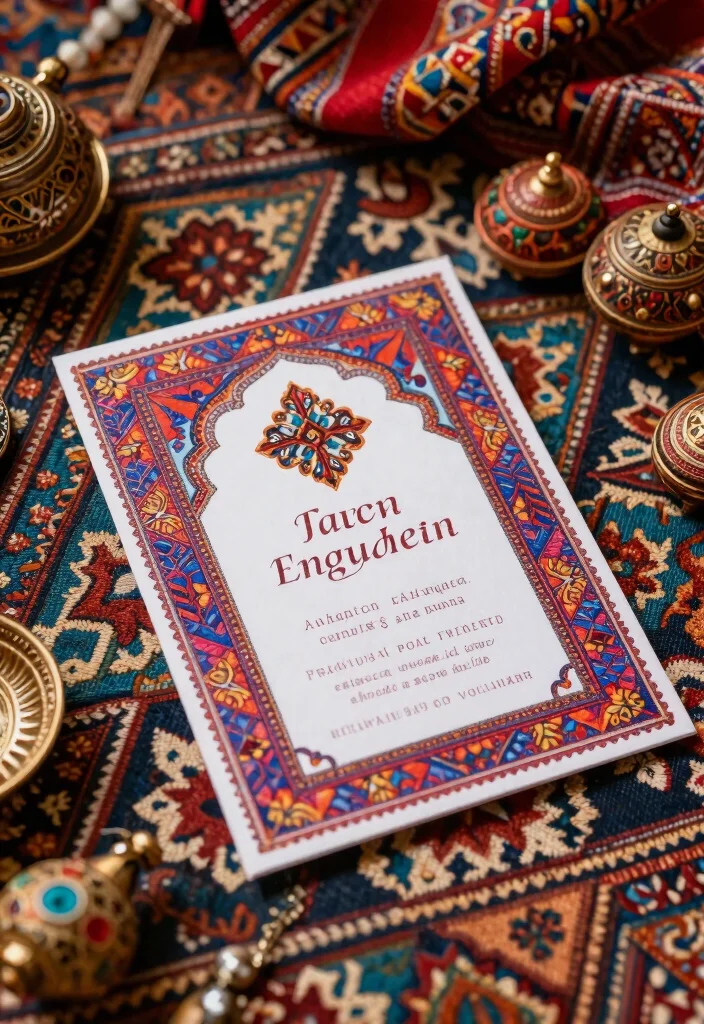 12 Engagement Party Invitation Ideas That Set the Tone Beautifully 50 12 Engagement Party Invitation Ideas That Set the Tone Beautifully 10. Cultural Heritage Themes 0