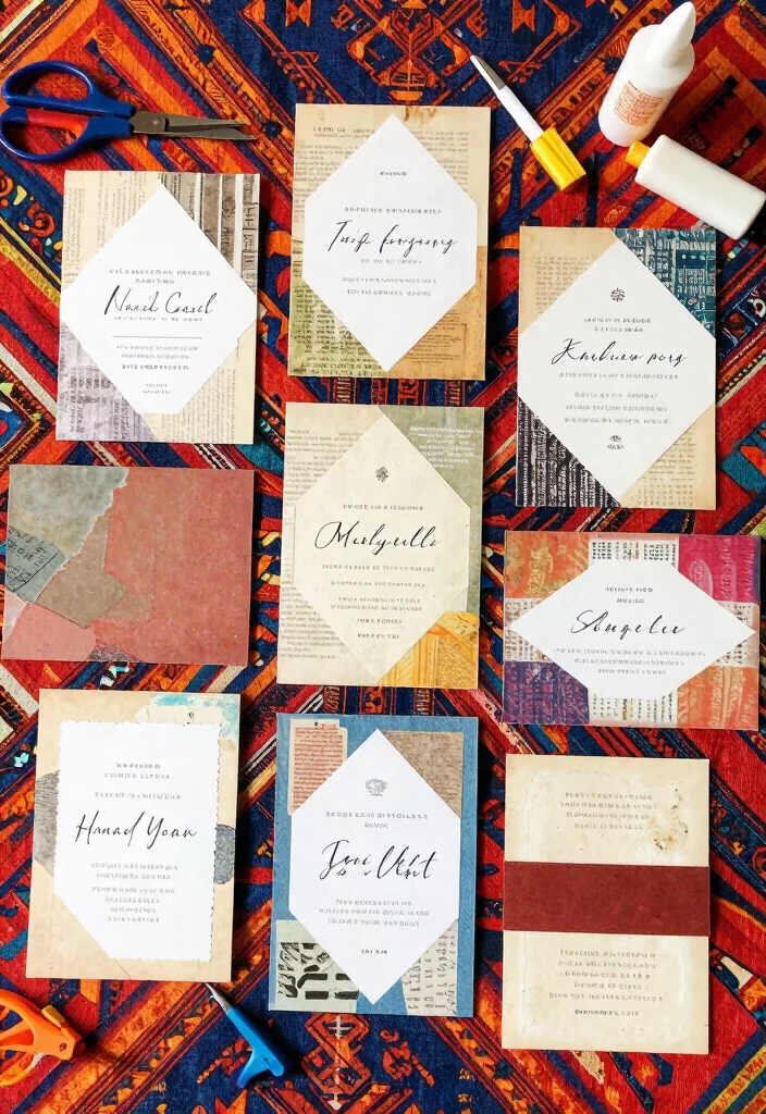 12 Engagement Party Invitation Ideas That Set the Tone Beautifully 36 12 Engagement Party Invitation Ideas That Set the Tone Beautifully 6. Upcycled Artistry 0