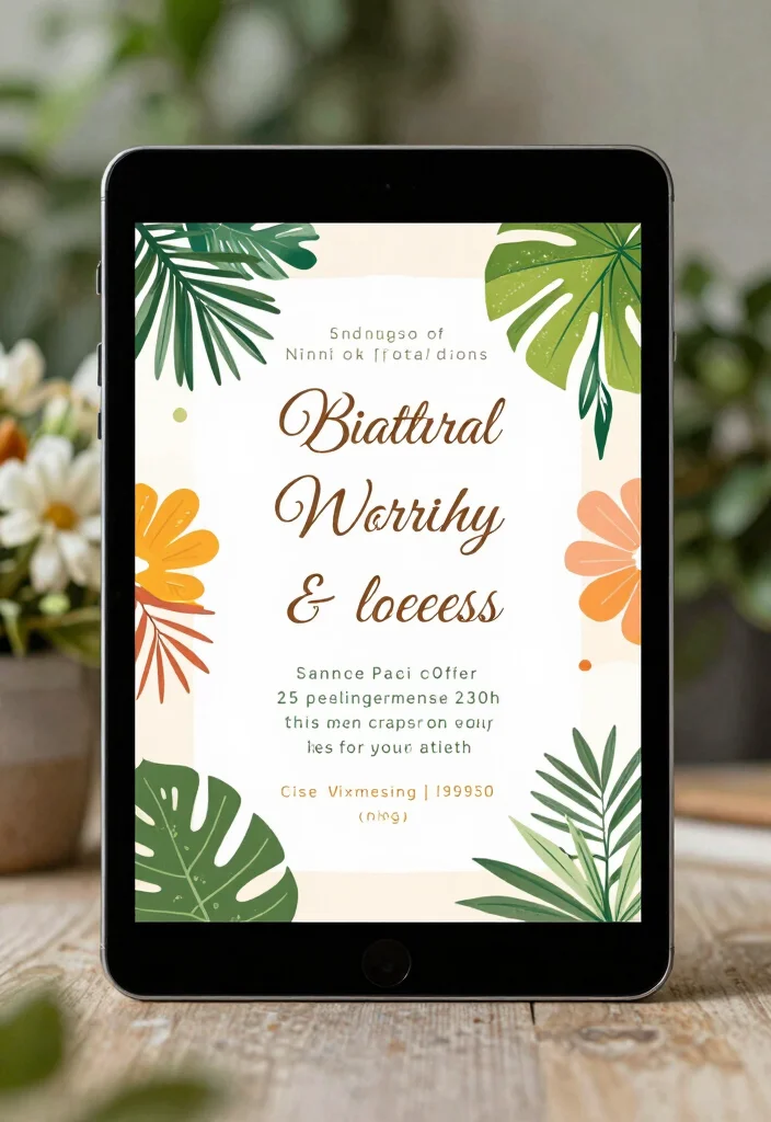 12 Engagement Party Invitation Ideas That Set the Tone Beautifully 38 12 Engagement Party Invitation Ideas That Set the Tone Beautifully 8. Eco Friendly Digital Invites 0