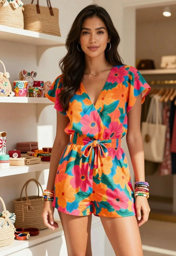 12 Engagement Party Outfit Ideas That Work for Any Celebration Style 38 12 Engagement Party Outfit Ideas That Work for Any Celebration Style 8. Playful Romper 0