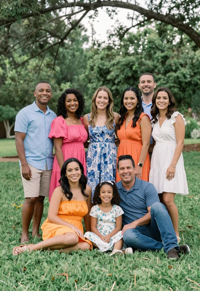 12 Engagement Party Photo Ideas to Capture the Celebration 11. Family Portraits 0