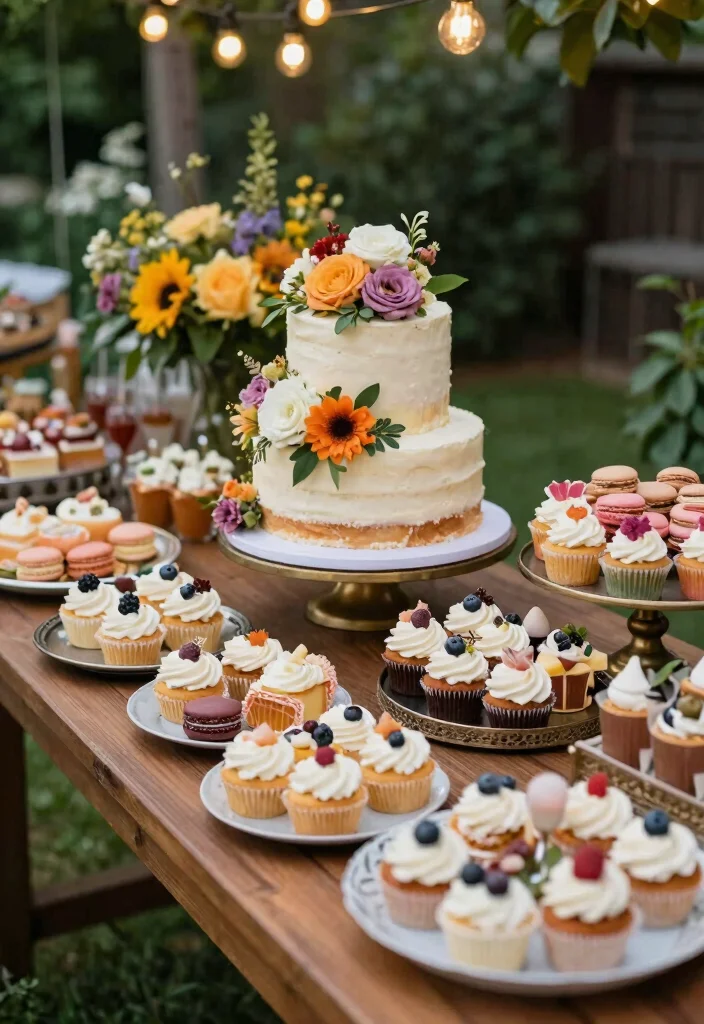 12 Engagement Party Photo Ideas to Capture the Celebration 8. Sweet Treats and Decor 0