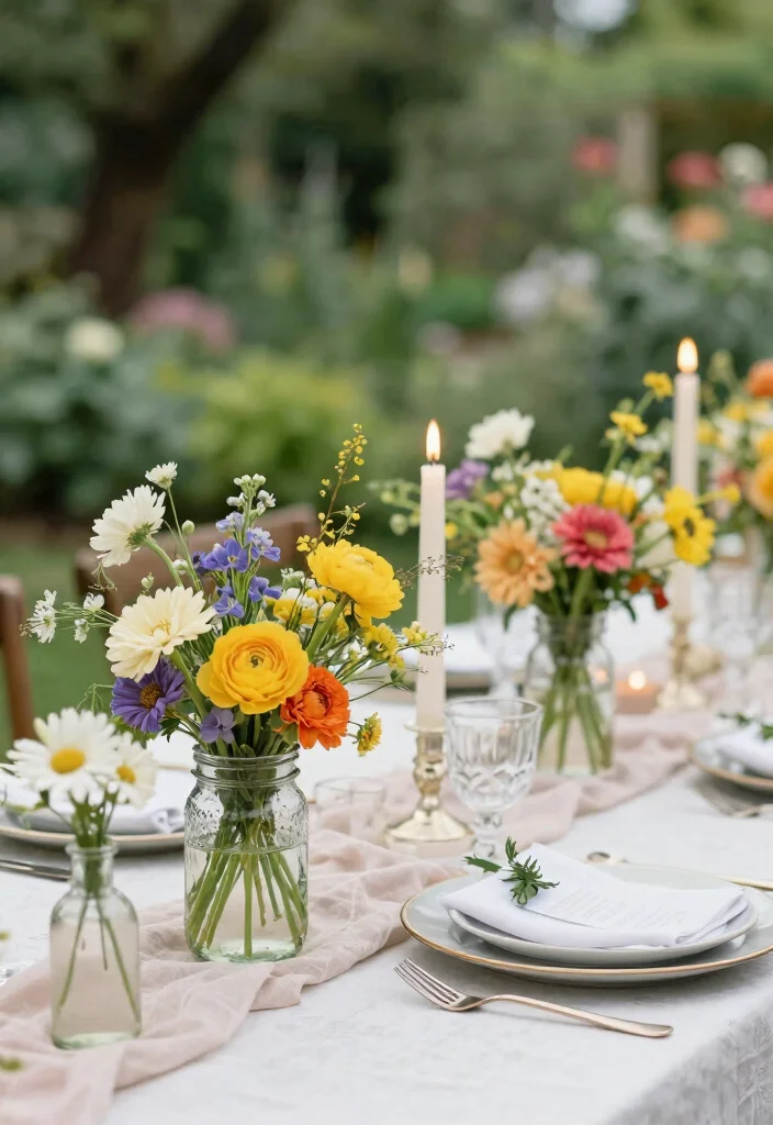 12 Engagement Party Table Decor Ideas That Feel Thoughtful 48 12 Engagement Party Table Decor Ideas That Feel Thoughtful 8. Seasonal Floral Arrangements 0