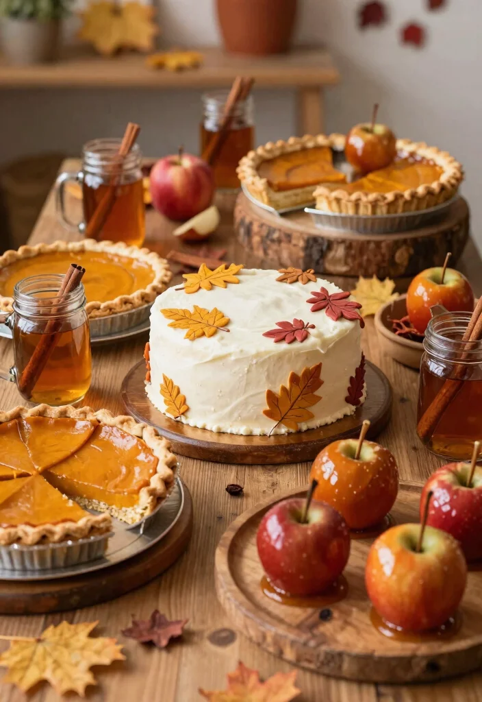 12 Fall Wedding Decoration Ideas Perfect for Autumn Ceremonies 10. Edible Decor with Seasonal Treats 0