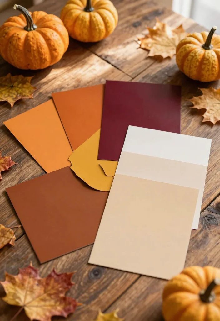 12 Fall Wedding Decoration Ideas Perfect for Autumn Ceremonies 2. Seasonal Color Palette Inspiration 0