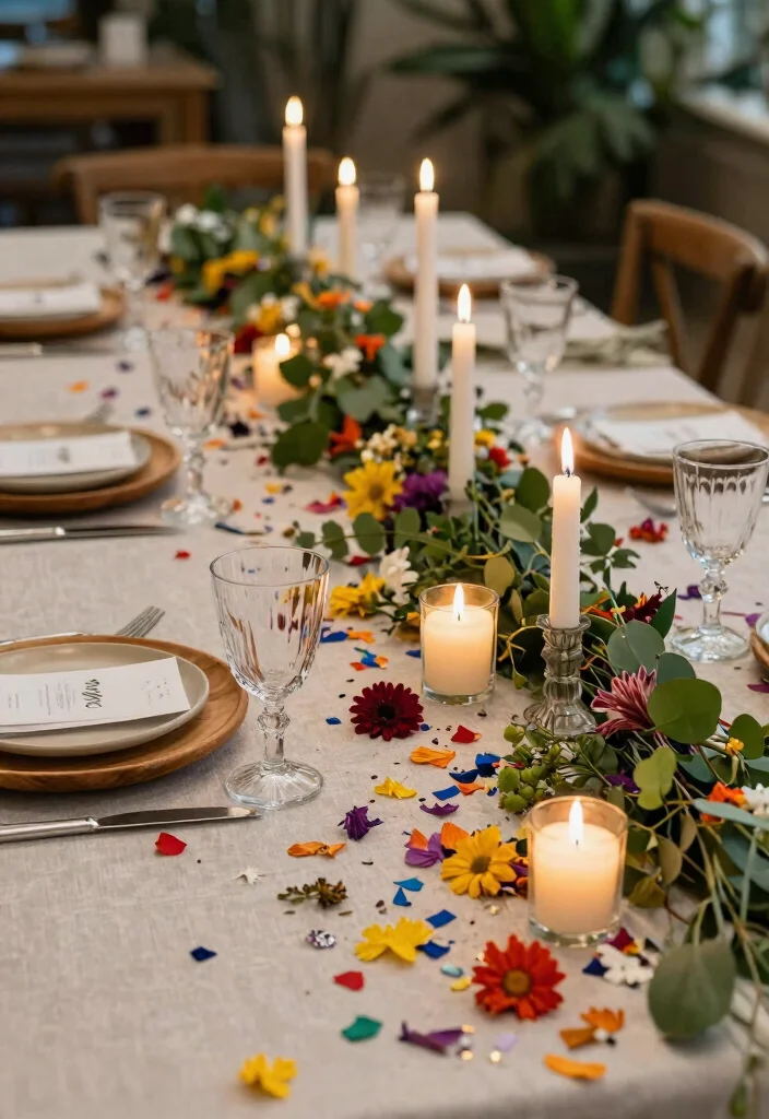12 Head Table Wedding Decoration Ideas That Look Elegant in Photos 4 12 Head Table Wedding Decoration Ideas That Look Elegant in Photos 4. Biodegradable Confetti 0