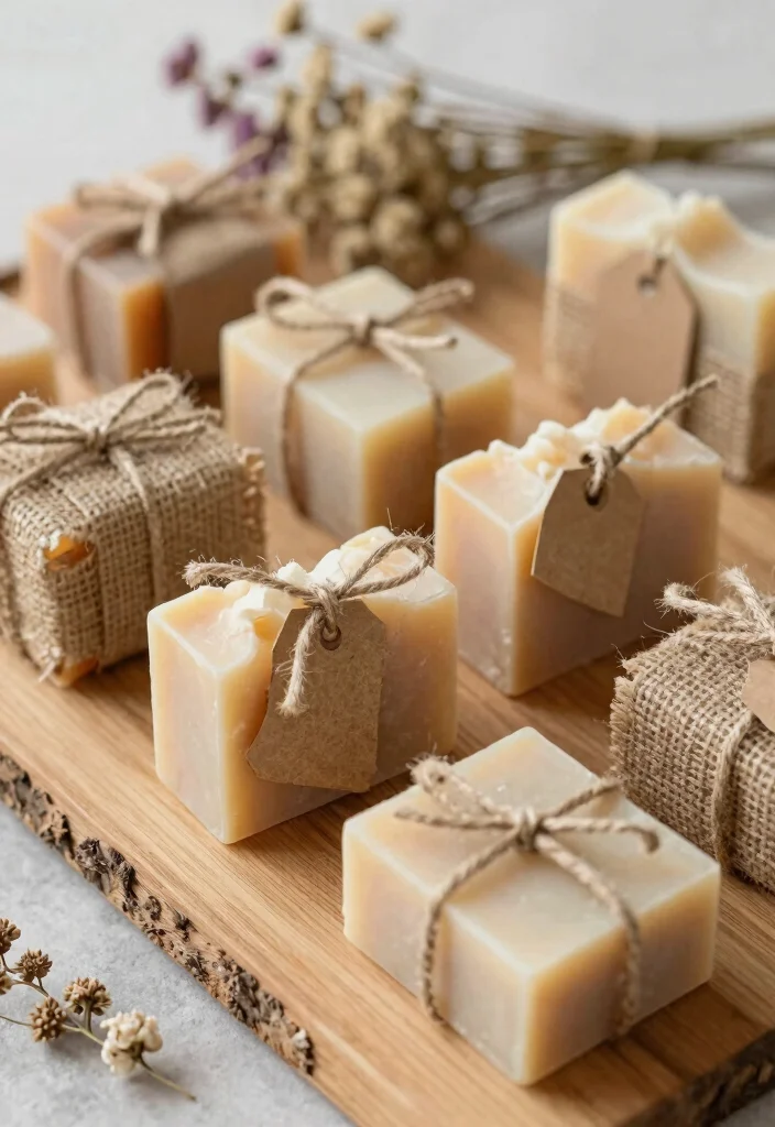 12 Homemade Wedding Favor Ideas That Feel Personal and Warm 50 12 Homemade Wedding Favor Ideas That Feel Personal and Warm 10. Handmade Soaps 0