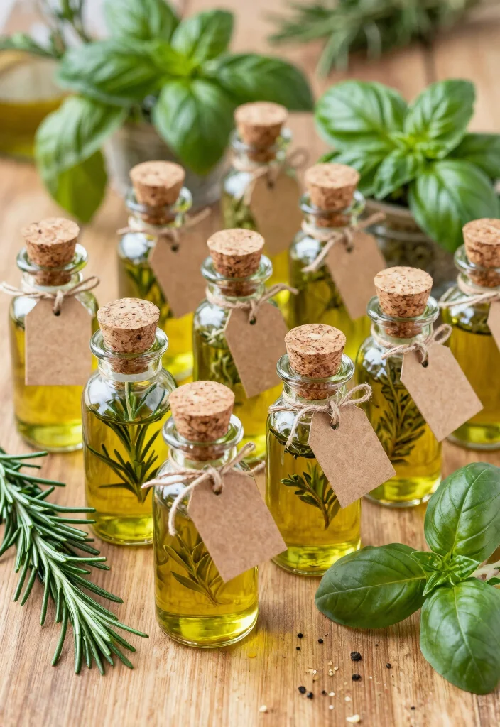 12 Homemade Wedding Favor Ideas That Feel Personal and Warm 4 12 Homemade Wedding Favor Ideas That Feel Personal and Warm 4. Infused Olive Oil 0