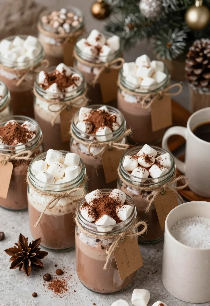 12 Homemade Wedding Favor Ideas That Feel Personal and Warm 17 12 Homemade Wedding Favor Ideas That Feel Personal and Warm 7. Hot Cocoa Mix 0