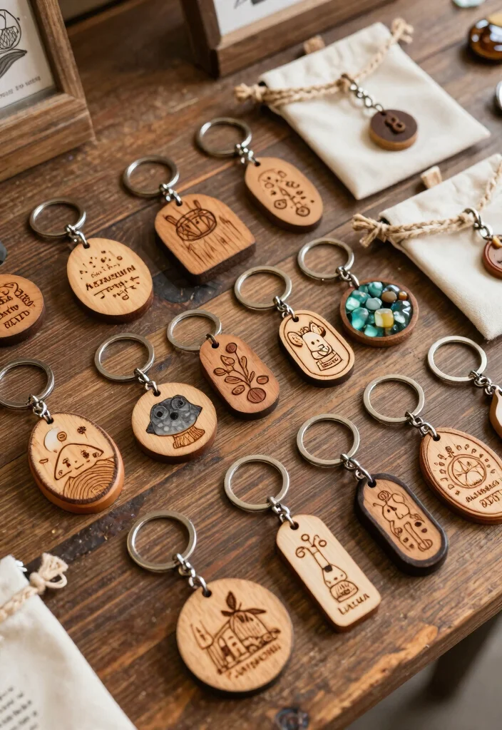 12 Homemade Wedding Favor Ideas That Feel Personal and Warm 28 12 Homemade Wedding Favor Ideas That Feel Personal and Warm 8. Personalized Keychains 0