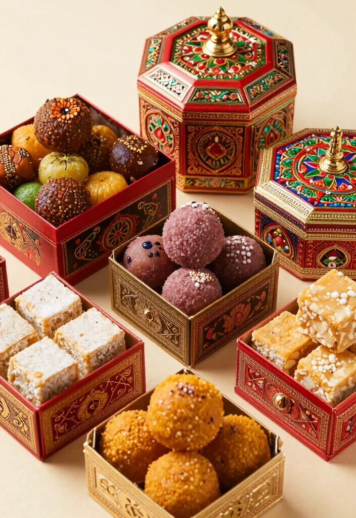 12 Indian Wedding Favor Ideas with Traditional and Modern Touches 10. Traditional Indian Sweet Boxes 0
