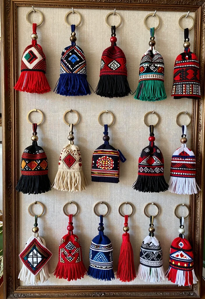 12 Indian Wedding Favor Ideas with Traditional and Modern Touches 6. Ethnic Handcrafted Keychains 0