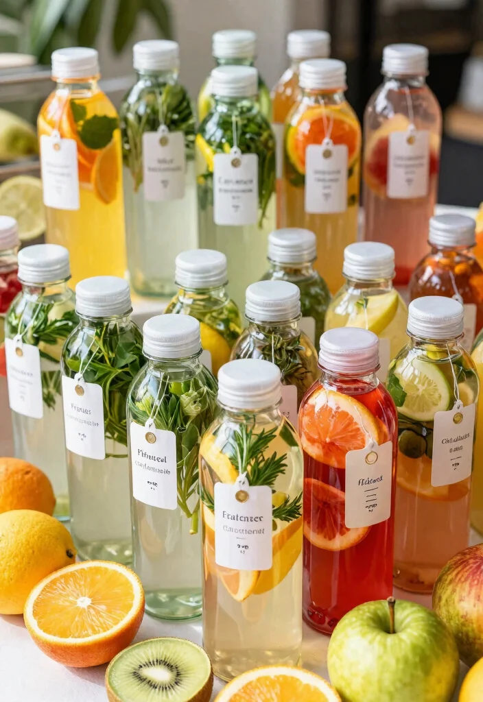 12 Inexpensive Wedding Favor Ideas Perfect for Budget Weddings 11. Infused Water Bottles 0