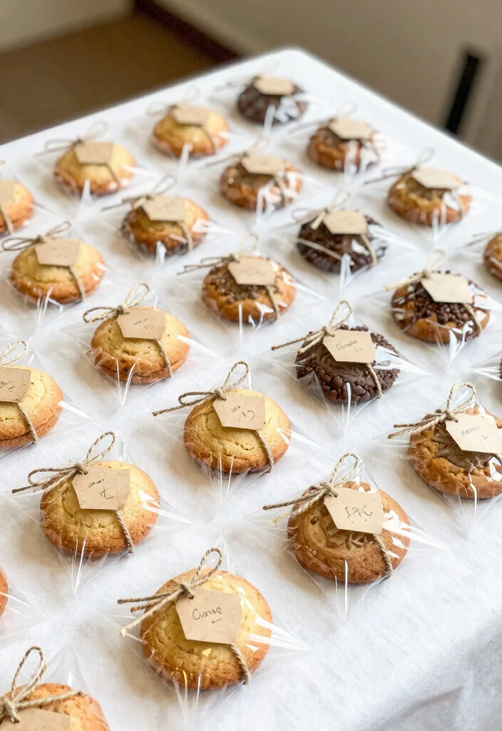 12 Inexpensive Wedding Favor Ideas Perfect for Budget Weddings 7. Edible Treats Cookies or Chocolates 0